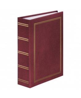 Hama London photo album Red 100 sheets 9 x 13 Case binding