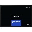 Goodram CL100 gen.3 240 GB 2.5" Jada ATA III 3D NAND Goodram CL100 gen.3 240 GB 2.5" Jada ATA III 3D NAND