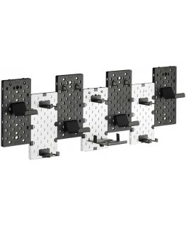 Держатель Таблица перфорированная Spacetronik SPB-157W Holdee