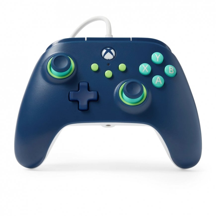 PowerA XBGP0380-01 žaidimų valdiklis Mėlyna USB Žaidimų pultelis Analoginis / skaitmeninis PC, Xbox