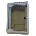 LEXI-Net 10" seinäkaappi 9U 310x260, lasiovet, hitsattu, harmaa väri LEXI-Net 10" seinäkaappi 9U 310x260, lasiovet, hitsattu, harmaa väri