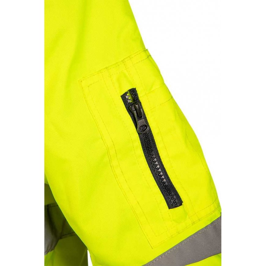 Neo Tools Work Jacket 3 in 1, insulated, yellow and dark blue, size M – 3