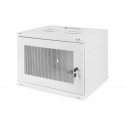 Digitus DN-19-07U-S-PD statnis 7U Pie sienas stiprināms statīvs Pelēks Digitus DN-19-07U-S-PD statnis 7U Pie sienas stiprināms statīvs Pelēks