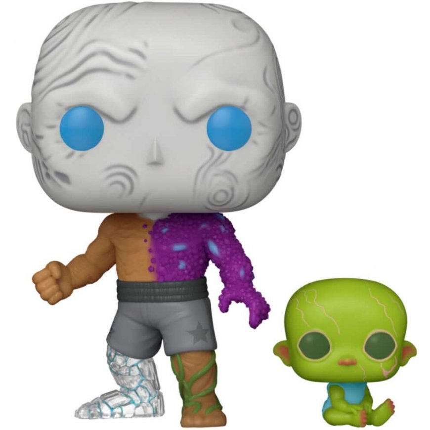 Funko POP figuur DC Comics Superman Metamorpho koos beebi Joeyga