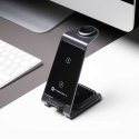 Forcell F-Energy 3в1 Simply Charge индукционная зарядка, алюминий, совместима с Apple Watch и Samsung Watch, серый Forcell F-Energy 3в1 Simply Charge индукционная зарядка, алюминий, совместима с Apple Watch и Samsung Watch, серый