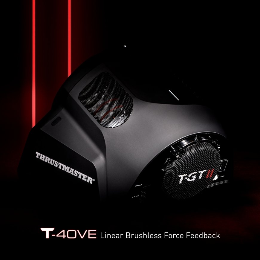 Thrustmaster T-GT II Volant + pedalier 4160823 Black, Satin steel USB Steering wheel + Pedals PC, Pl – 3