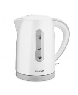 Zelmer ZCK7616S electric kettle 1.7 L 2200 W White