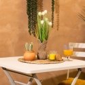 Atmosphera Artificial Grass LARI in Jute Pot, 41 cm Atmosphera Artificial Grass LARI in Jute Pot, 41 cm