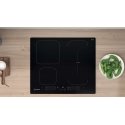 Indesit IB 65B60 NE Melns Iebūvēts 59 cm Zonas indukcijas plīts 4 zone(s)