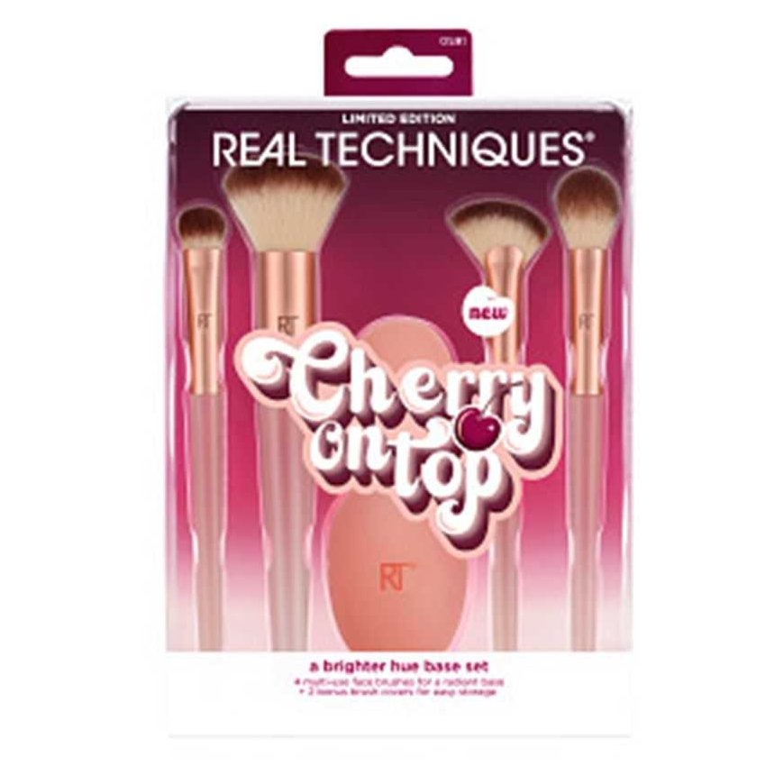 Real Techniques CHERRY ON TOP A BRIGHTER HUE BASE CASE 6 pcs