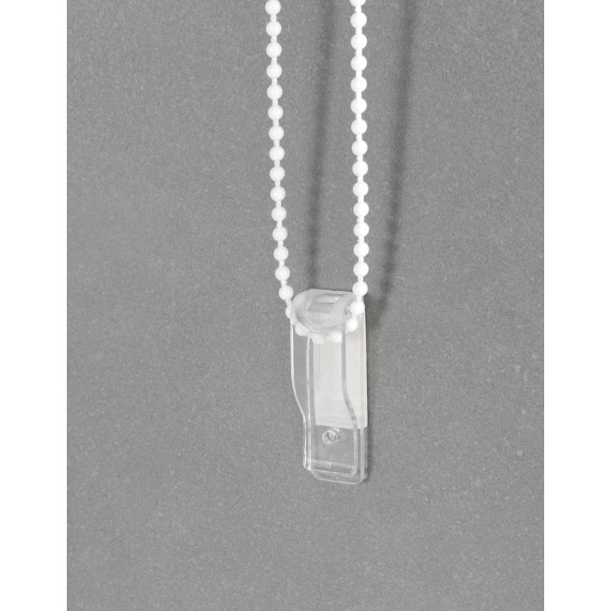 WENKO 23864100 dušas aizkars Alumīnijs, Polietilēna-vinila acetāts (PEVA) Balts – 4