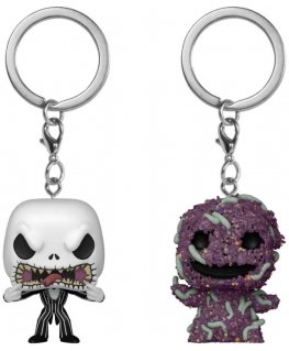 Набор брелков Funko Pocket POP 2 Disney Кошмар перед Рождеством Джек и Уги-Буги