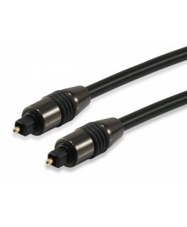Equip 147922 audio kabelis 3 m Toslink Melns