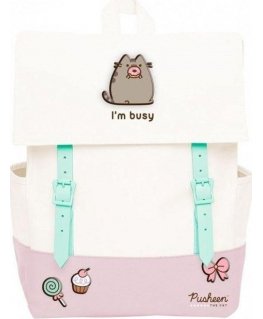 Pusheen – Rožu kolekcijas kuprinė (30 x 38 x 11 cm)