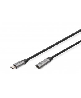 Digitus DB-300230-010-S USB kabelis USB 3.2 Gen 1 (3.1 Gen 1) 1 m USB C Melns
