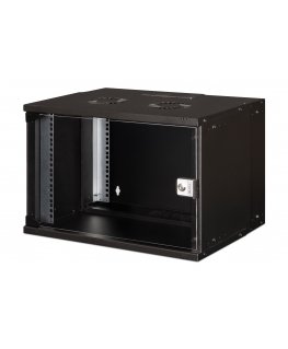 Digitus DN-49203 телекоммуникационная стойка 7U Монтируемая на стену стойка Черный