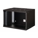 Digitus DN-49203 statnis 7U Pie sienas stiprināms statīvs Melns