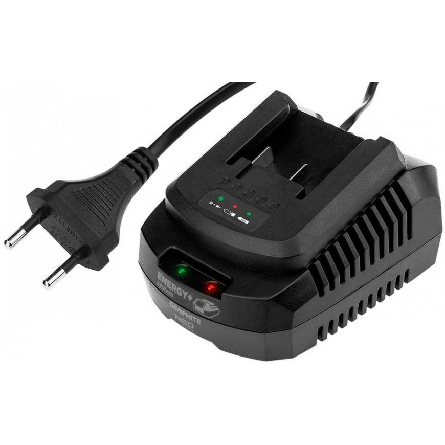 Graphite "Energy+" set: 2 Ah battery with charger – 3