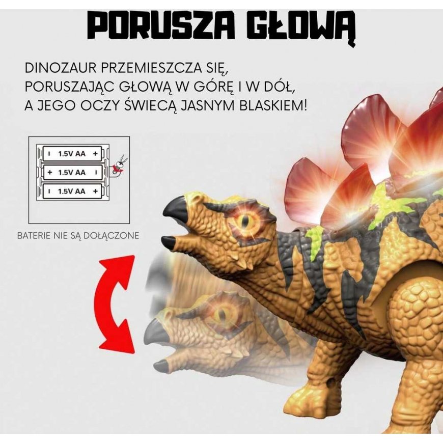 WOOPIE Remote Control RC Dinosaur Robot Stegosaurus – 5
