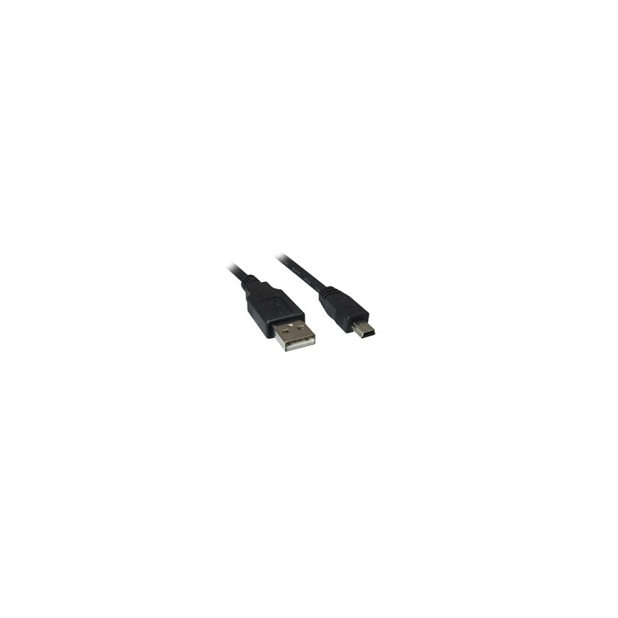 Sharkoon 4044951015559 USB cable USB 2.0 0.5 m USB A Mini-USB B Black