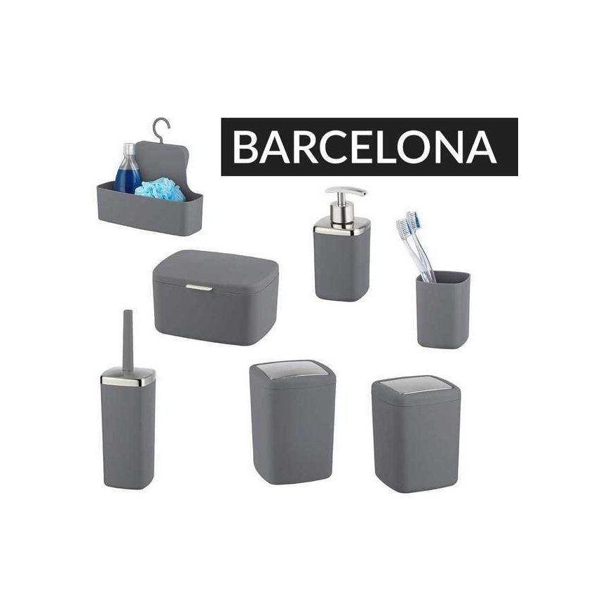 Wenko BarCELONA antrasiittivärinen kylpyhuoneastia – 2