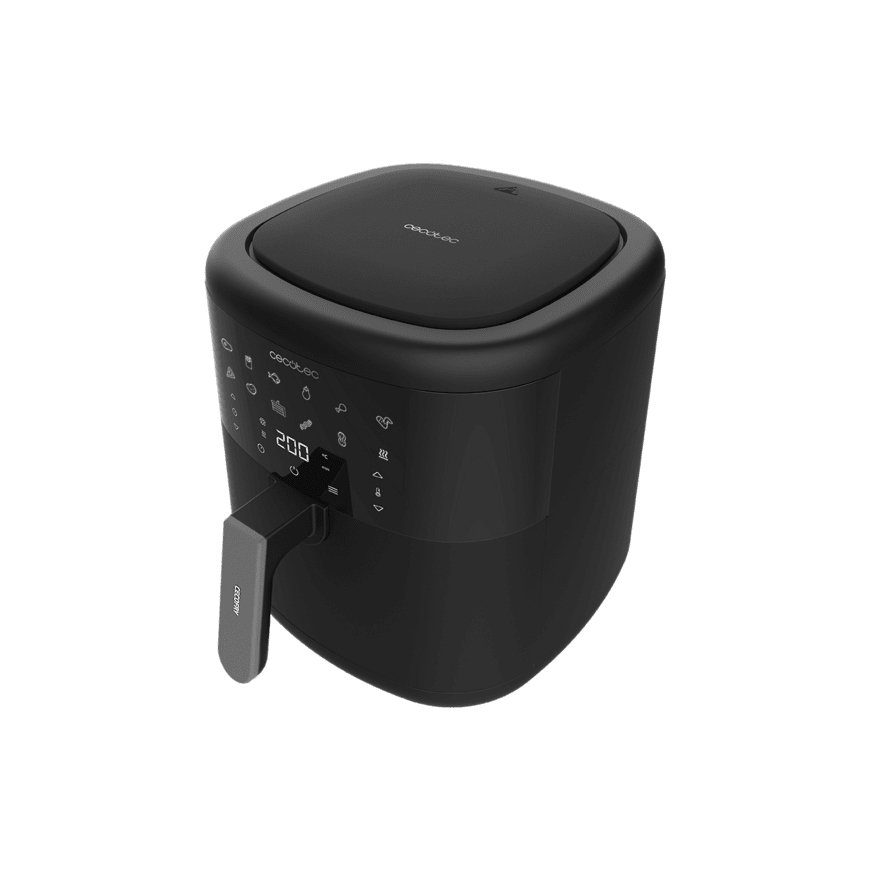 Cecotec Cecofry Bombastik 6000 Viens 6 L Atsevišķs 1700 W Karstā gaisa fritētājs Melns – 2