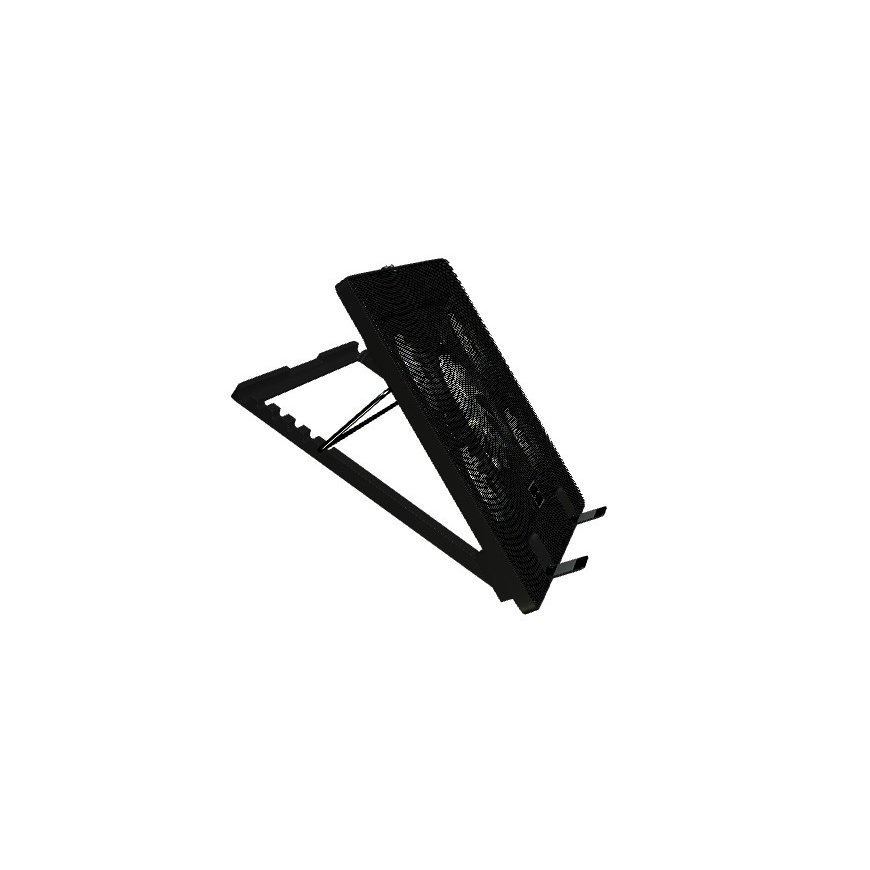 Mars Gaming MNBC2 laptop cooling pad 43.9 cm (17.3") 2000 RPM Black – 3