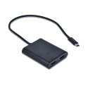 i-tec C31DUAL4KHDMI USB графический адаптер 3840 x 2160 пикселей Черный