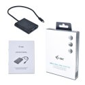 i-tec C31DUAL4KHDMI USB-graafikaadapter 3840 x 2160 pikslit Must