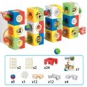 WOOPIE-pallojen juoksurata, pallojen juoksuradan rakentajasetti, 3D-palikat WOOPIE-pallojen juoksurata, pallojen juoksuradan rakentajasetti, 3D-palikat
