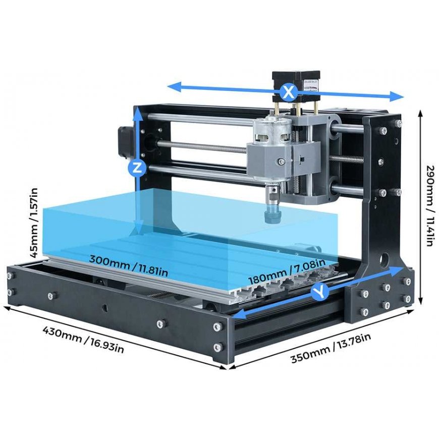 TwoTrees TTC3018S CNC kaiverruskone – 3