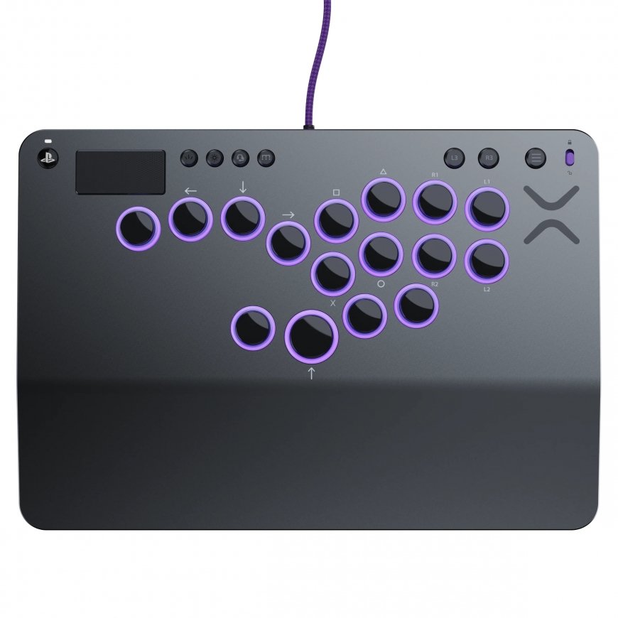 PDP Victrix Pro KO Leverless Fight Stick Grey USB Fightstick PC, PlayStation 4, PlayStation 5 – 2