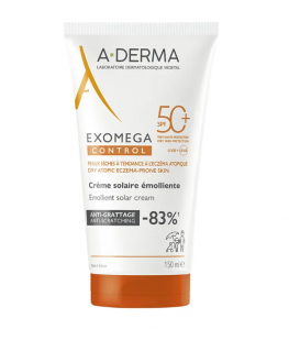 Derma Exomega Control Emolients Saules Krēms SPF 50+ - Emolientu aizsargkrēms - 150 ml