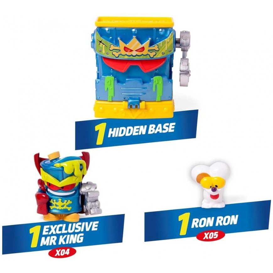 ORBICO SuperThings Kaboom konkurenti Slēptā bāze Mr King komplekts Mr Kinga – 4