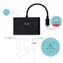 i-tec C31DTPDHDMI asemapaikkaan asennettava paneeli musta i-tec C31DTPDHDMI asemapaikkaan asennettava paneeli musta