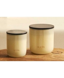 Roura Candle ICON Lotus, scented, D 10 cm, H 10 cm, up to 70 h, pcs