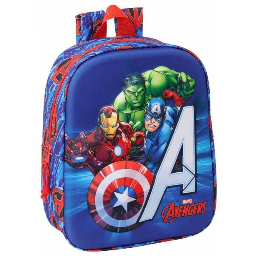 Safta Marvel Avengers 3D kuprinė 27cm – 3