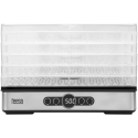 Sēņu, dārzeņu, augļu žāvētājs, 400 W, 5 sieti, ekrāns, konvekcija, TEESA Sēņu, dārzeņu, augļu žāvētājs, 400 W, 5 sieti, ekrāns, konvekcija, TEESA