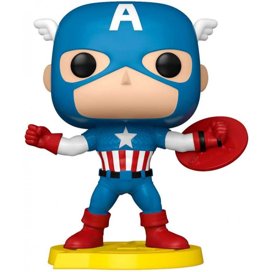 Funko POP figuur koomikute kaanega Marvel Avengers Captain America eksklusiivne – 2