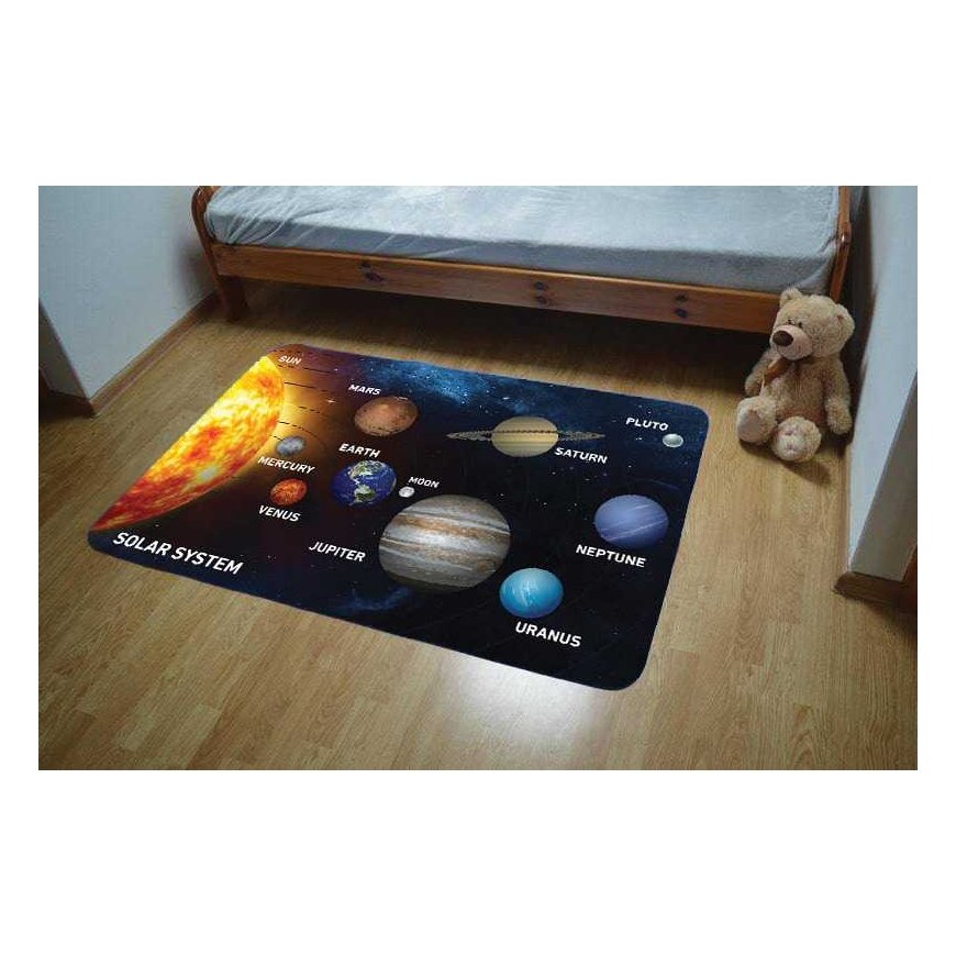 Marko Dywan for kids ultra soft 100x150 - Solar system - English version | cosmic collection – 3