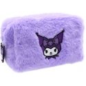 Rūpinkitės Hello Kitty Kuromi pliušiniu kosmetikos dėklu Rūpinkitės Hello Kitty Kuromi pliušiniu kosmetikos dėklu