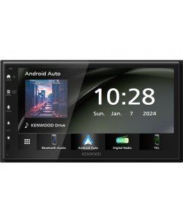 Kenwood Electronics DMX5023DABS car media receiver Black Wi-Fi 22 W Bluetooth