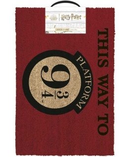 Reisi Püramiid Harry Potter Siin on Platvorm 9 3/4 ukse vaip | 60x40cm