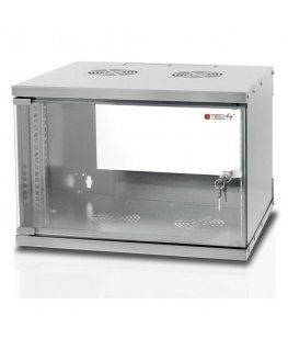 Techly I-CASE EL-1006G45 lentyna 6U Sieninis stovas Pilka