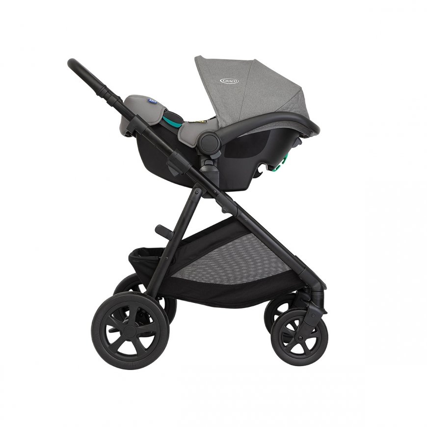 Graco Near2Me DLX Trio Matkajärjestelmärattaat 3 istuin(ta) Harmaa – 2