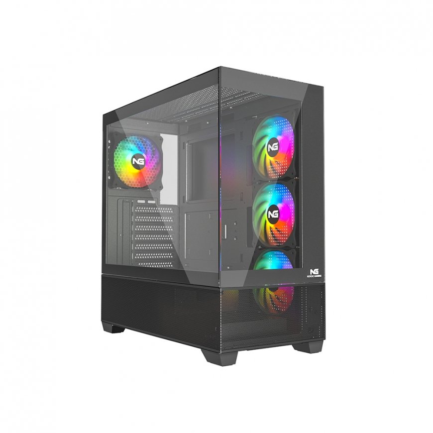 Nordic Gaming NGC-1150 computer case Tower Black
