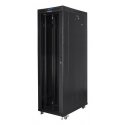 Lanberg FF01-6242-12BL püstik 42U Eraldiseisev serverikapp Must Lanberg FF01-6242-12BL püstik 42U Eraldiseisev serverikapp Must