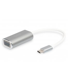 Digitus DA-70837 видео кабель адаптер 0,2 m USB Type-C VGA (D-Sub) Белый