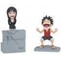 Banpresto One Piece Luffy ja Nico Robin maailmakogutav figuur 10 cm Banpresto One Piece Luffy ja Nico Robin maailmakogutav figuur 10 cm