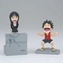 Banpresto One Piece Luffy & Nico Robin World Collectable figure 10cm